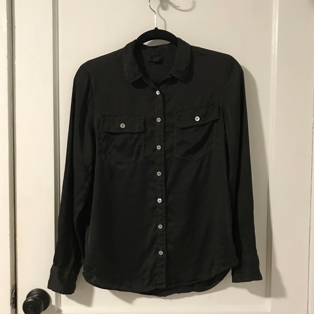 Silk J Crew Button Down